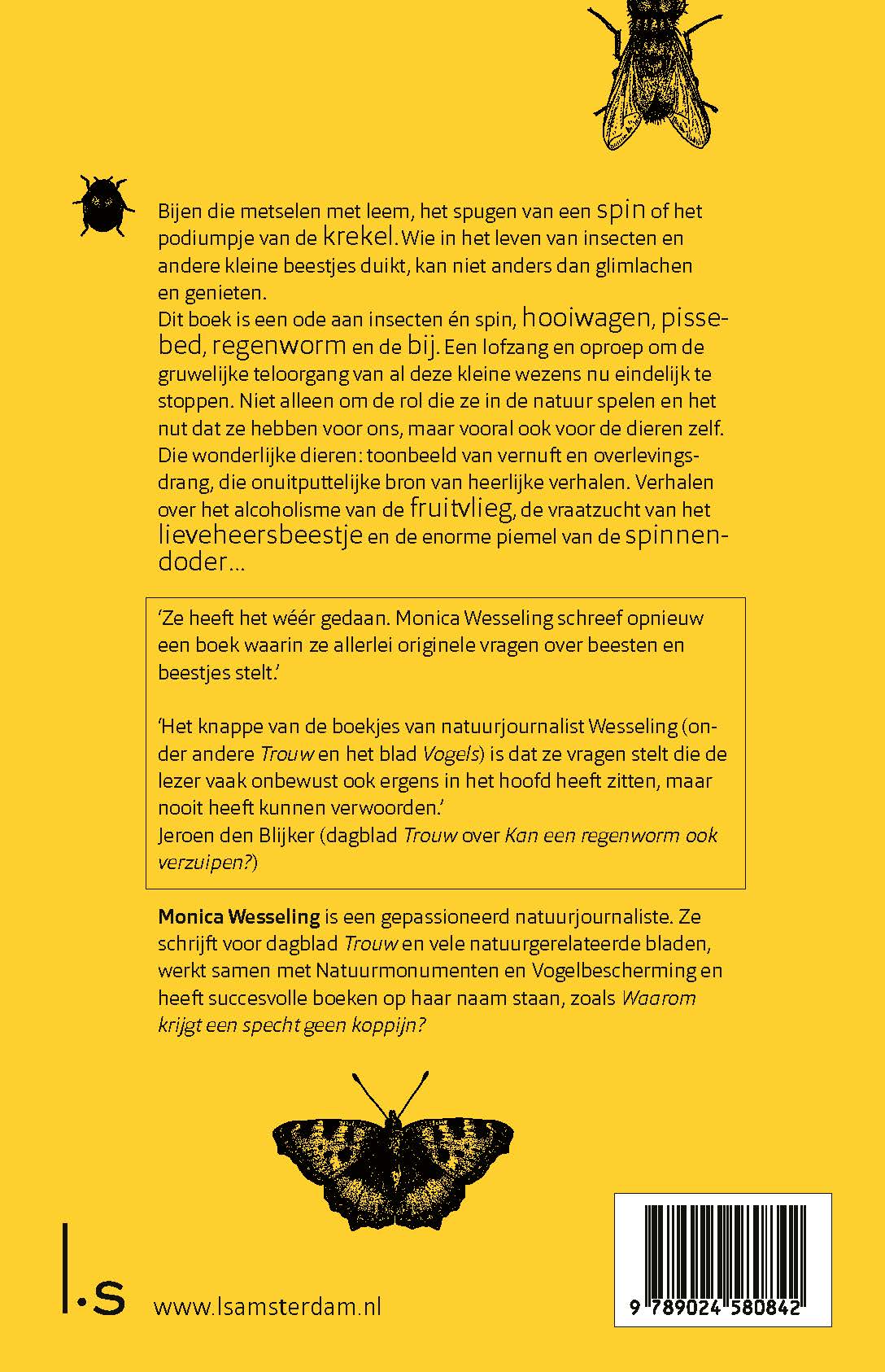 Achterkant van Van hommel tot hooiwagen