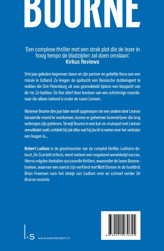 Achterkant van Het Bourne geheim