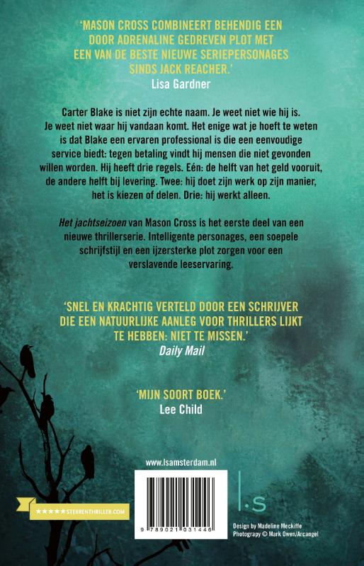 Achterkant van Het jachtseizoen