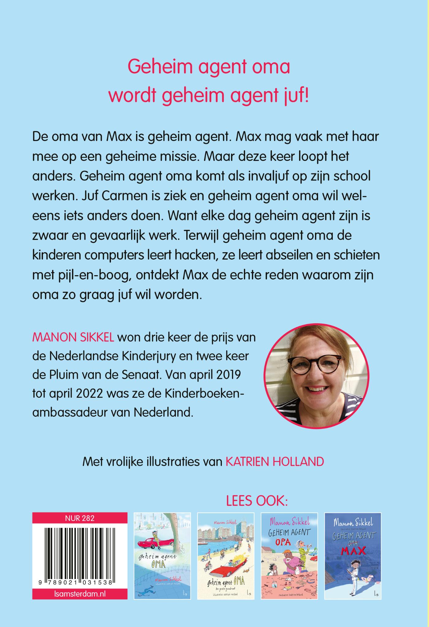 Achterkant van Geheim agent juf