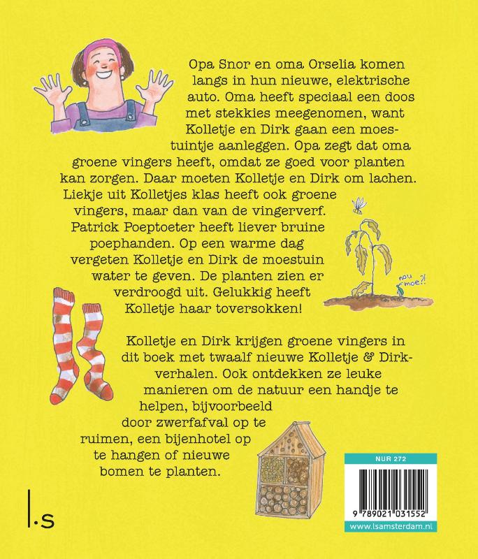 Achterkant van Groene vingers