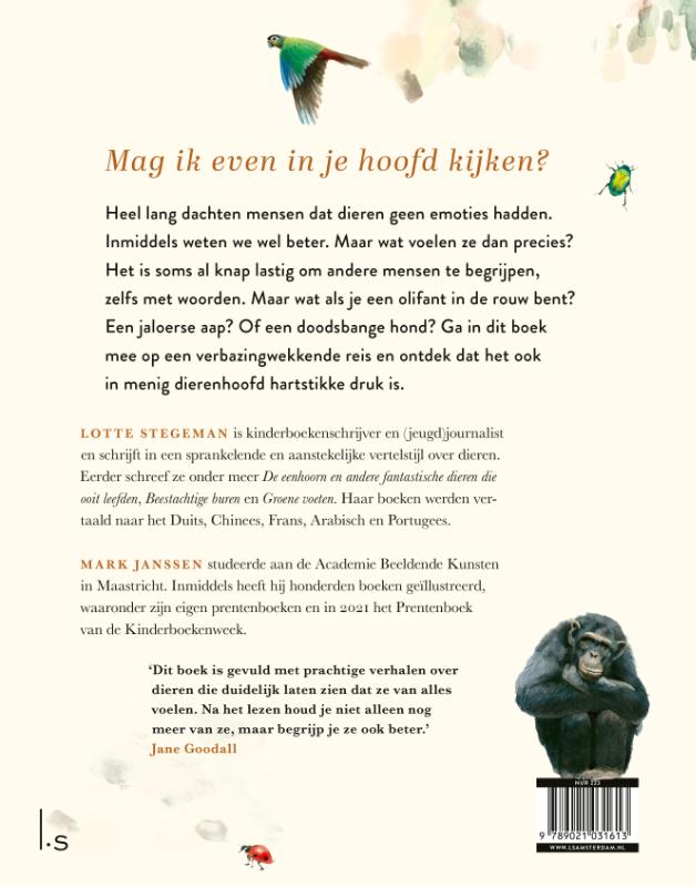 Achterkant van Ik voel ik voel wat jij niet ziet