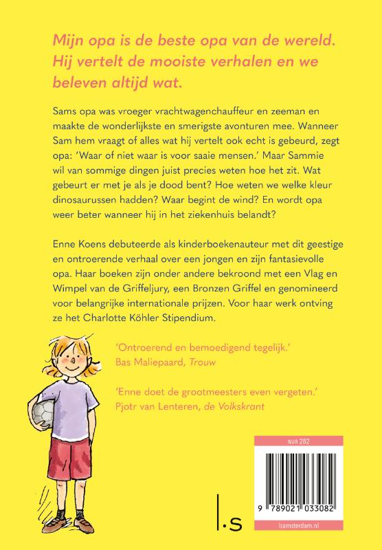 Achterkant van Sammie en opa