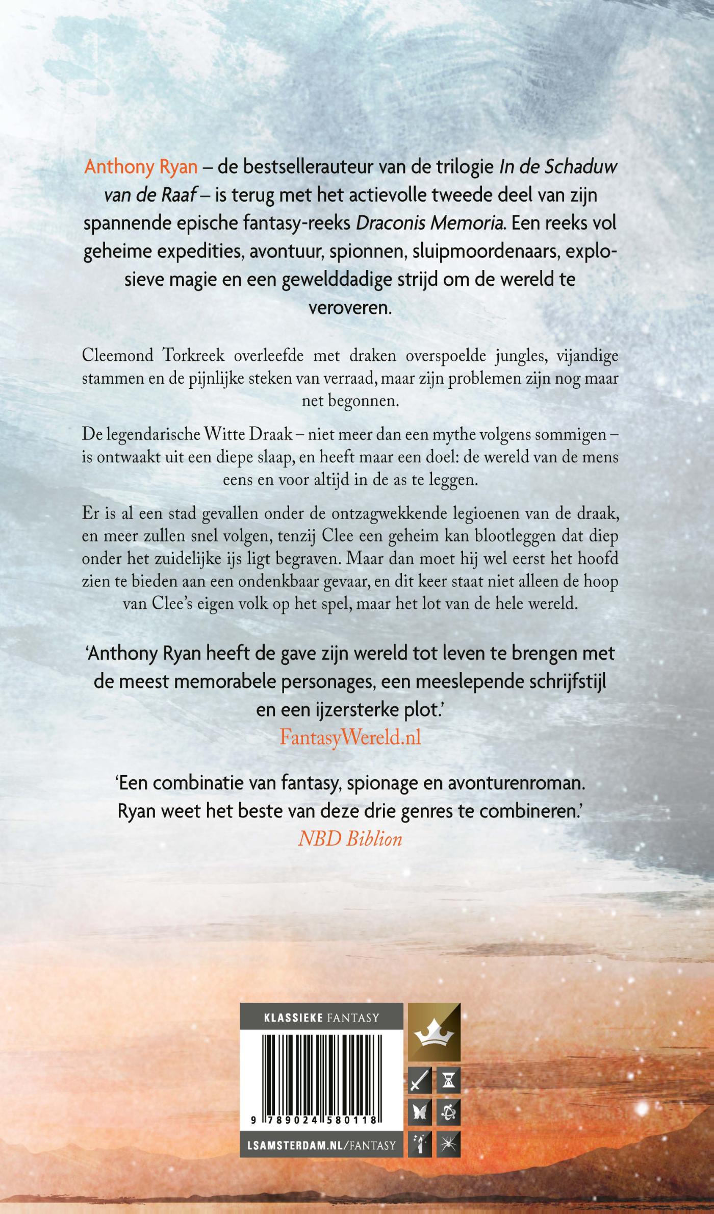 Achterkant van Het Legioen van Vlammen