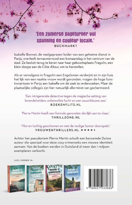 Achterkant van Madame le Commissaire en de verdwenen Engelsman