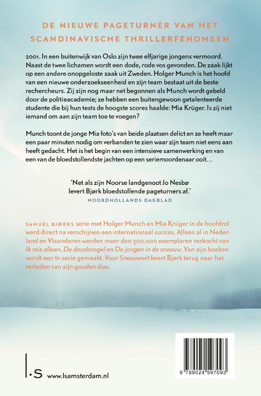 Achterkant van Sneeuwwit