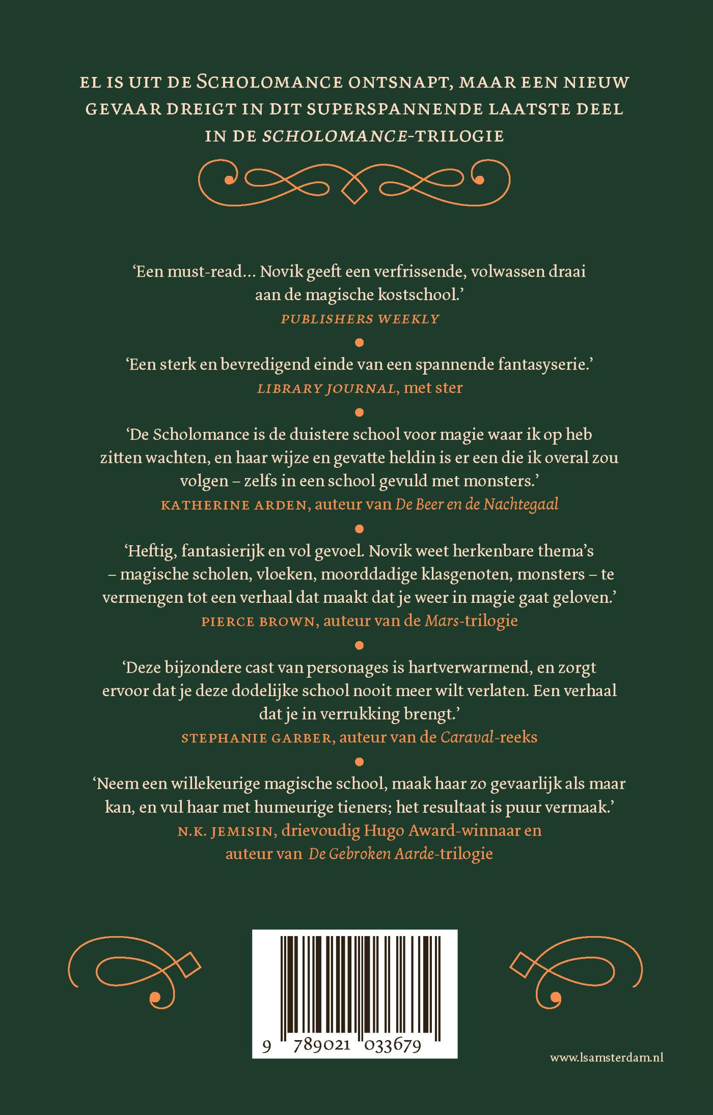 Achterkant van De Gouden Enclaves