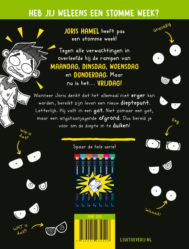 Achterkant van Vrijdag