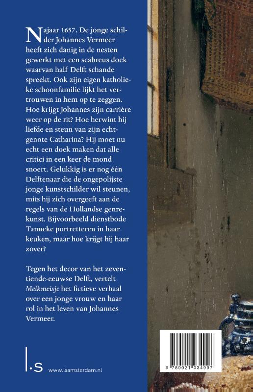 Achterkant van Melkmeisje