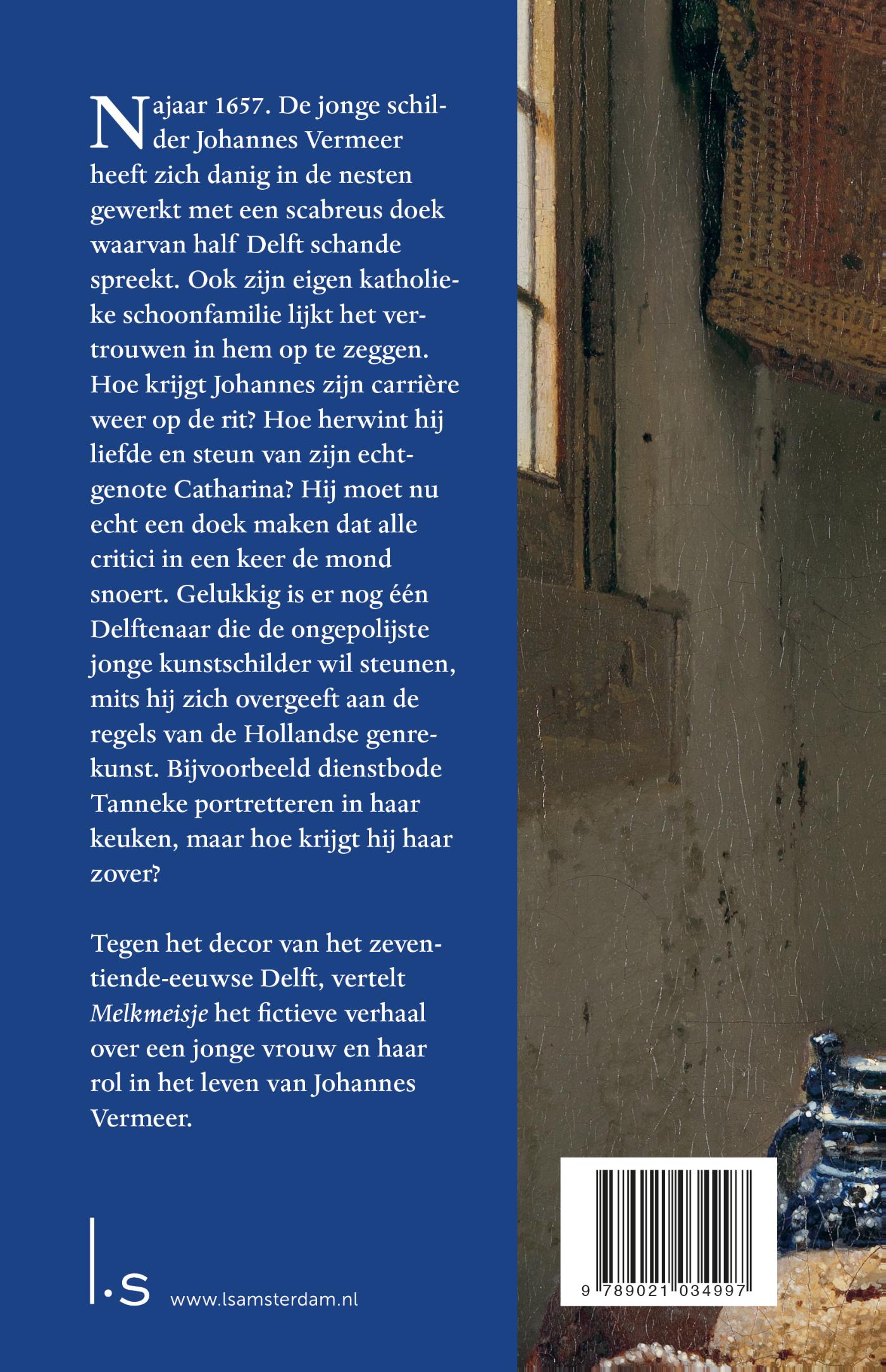 Achterkant van Melkmeisje