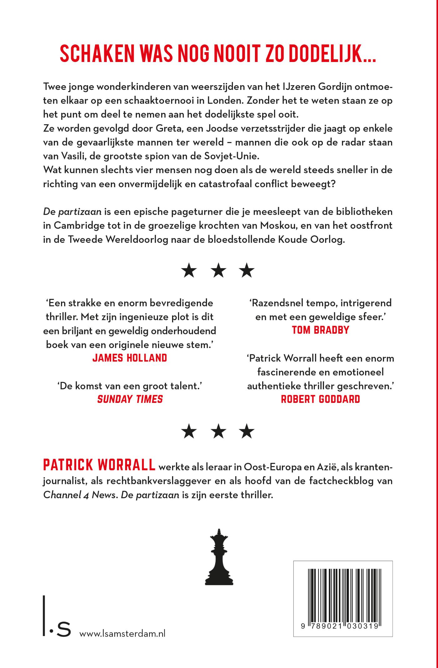 Achterkant van De partizaan