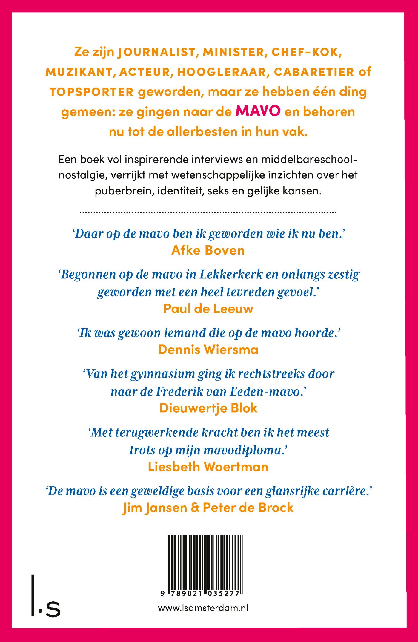 Achterkant van Mavoklanten