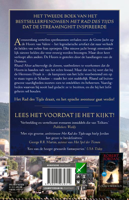 Achterkant van De grote jacht