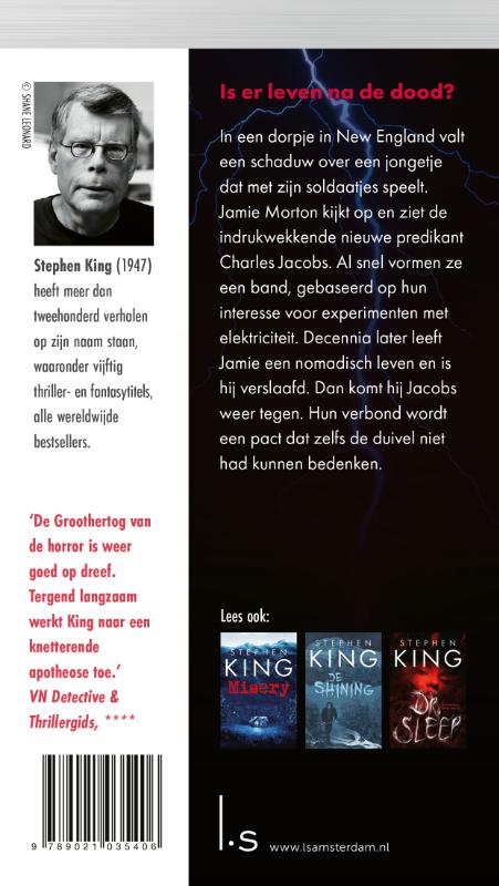Achterkant van Revival