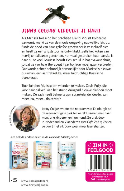 Achterkant van Een nieuwe zomer in de kleine bakkerij