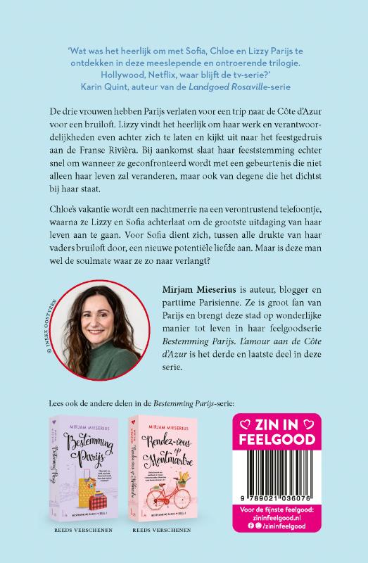 Achterkant van L'Amour aan de Côte d'Azur
