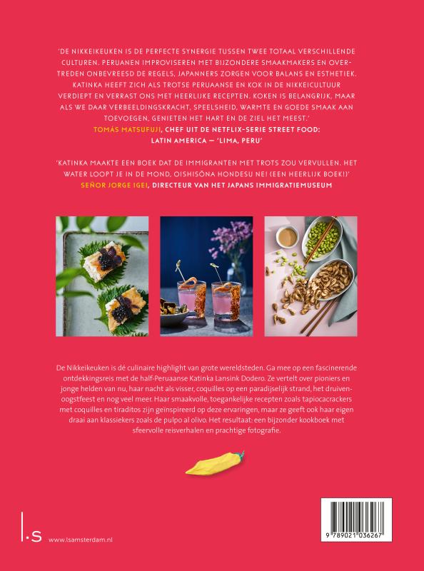 Achterkant van Cocina Nikkei