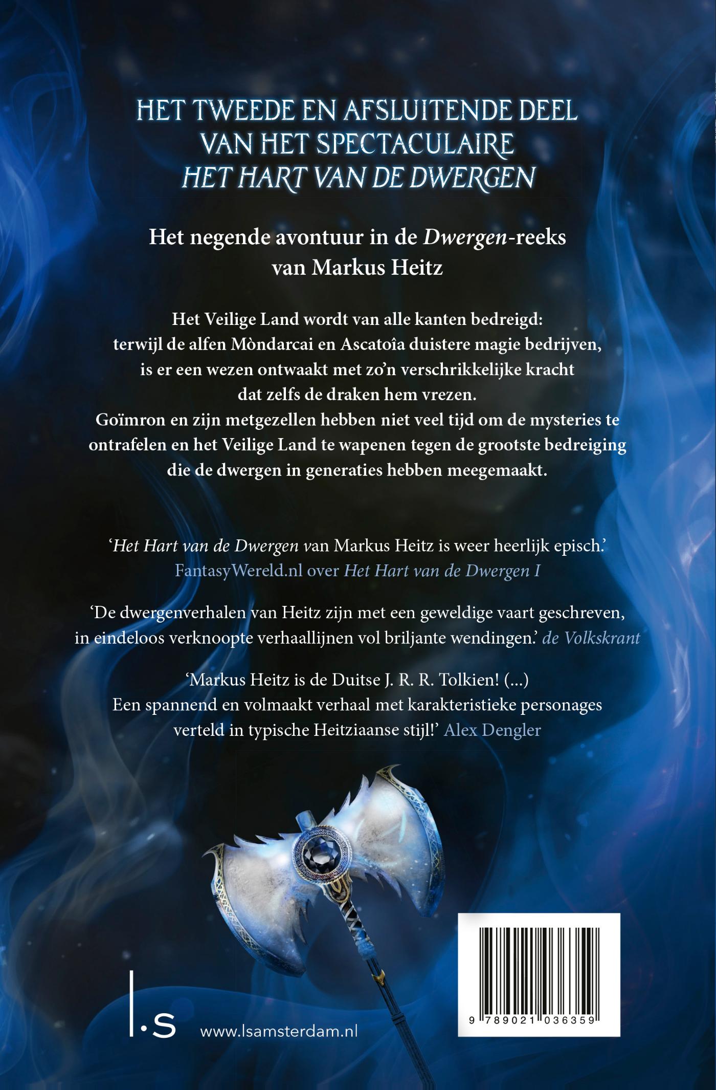 Achterkant van Het Hart van de Dwergen II