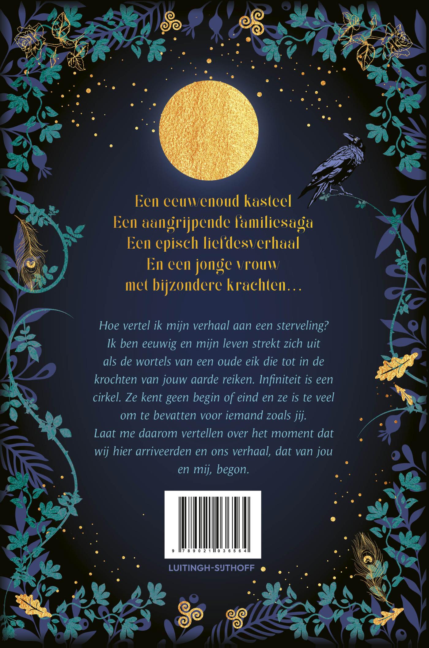 Achterkant van De laatste ravendochter