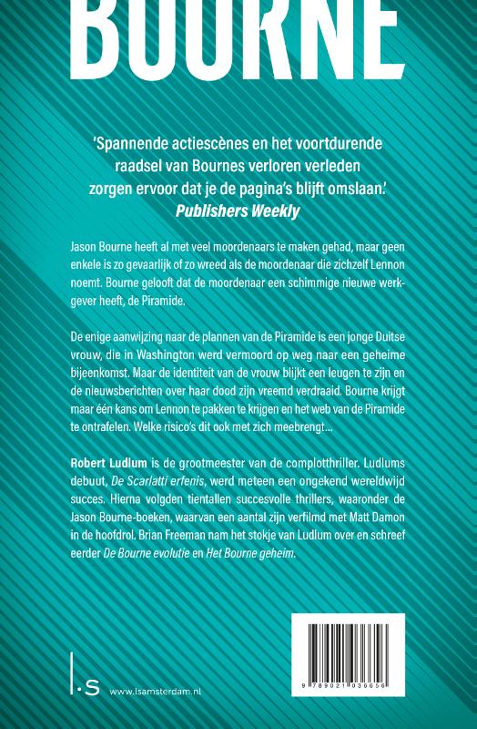 Achterkant van Het Bourne offer