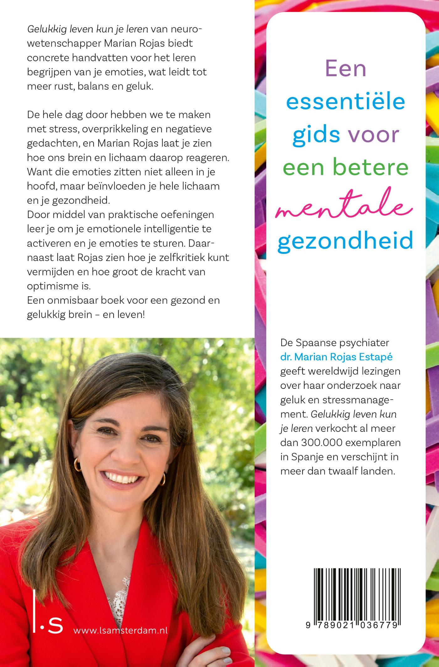 Achterkant van Gelukkig leven kun je leren