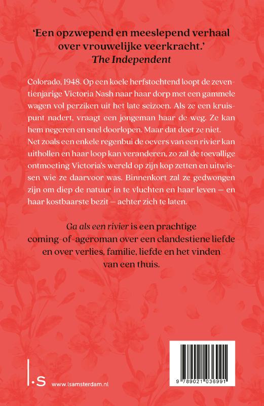 Achterkant van Ga als een rivier