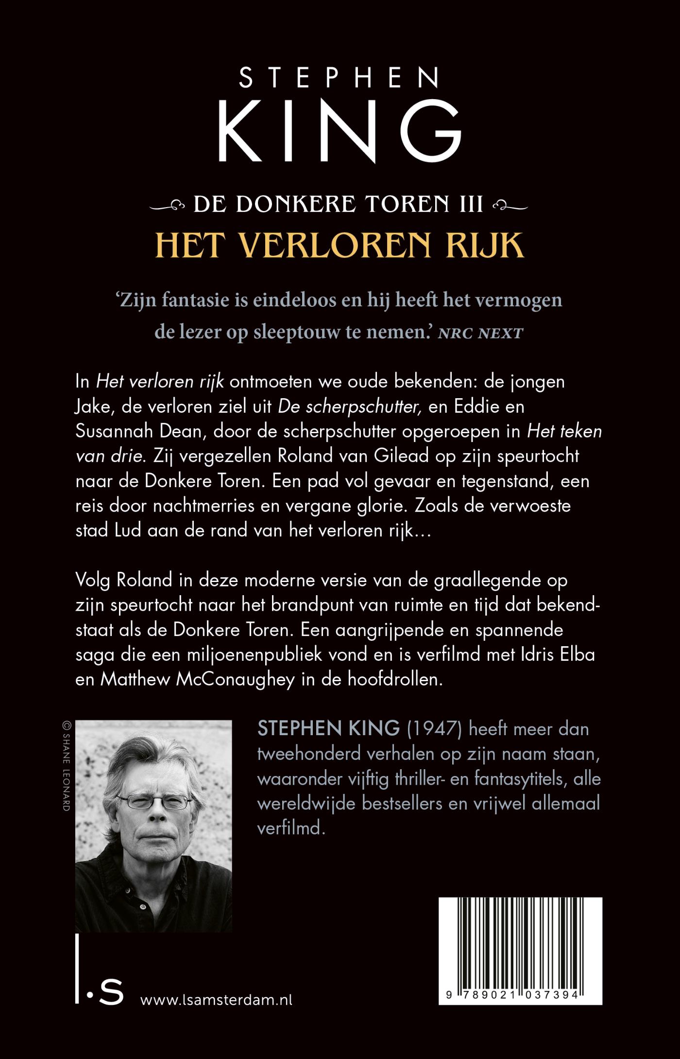 Achterkant van Het verloren rijk