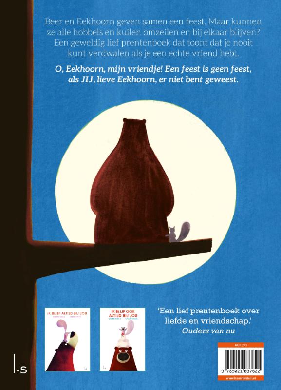 Achterkant van Wij blijven altijd bij elkaar