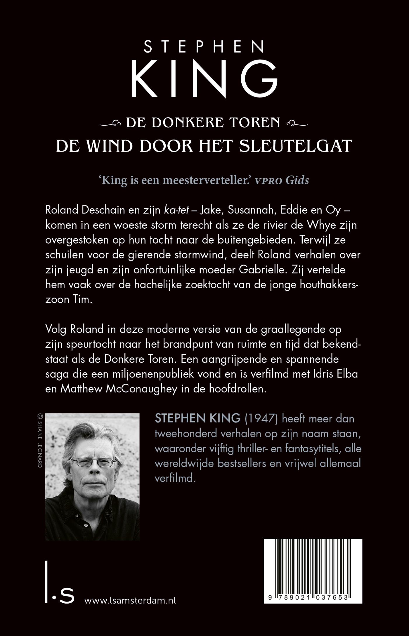 Achterkant van De wind door het sleutelgat