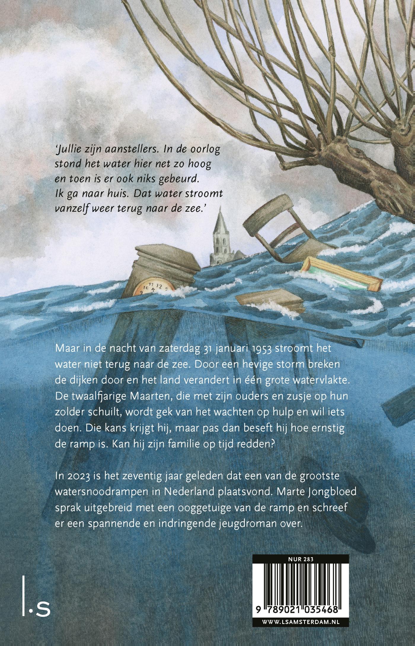 Achterkant van Gevaarlijk water