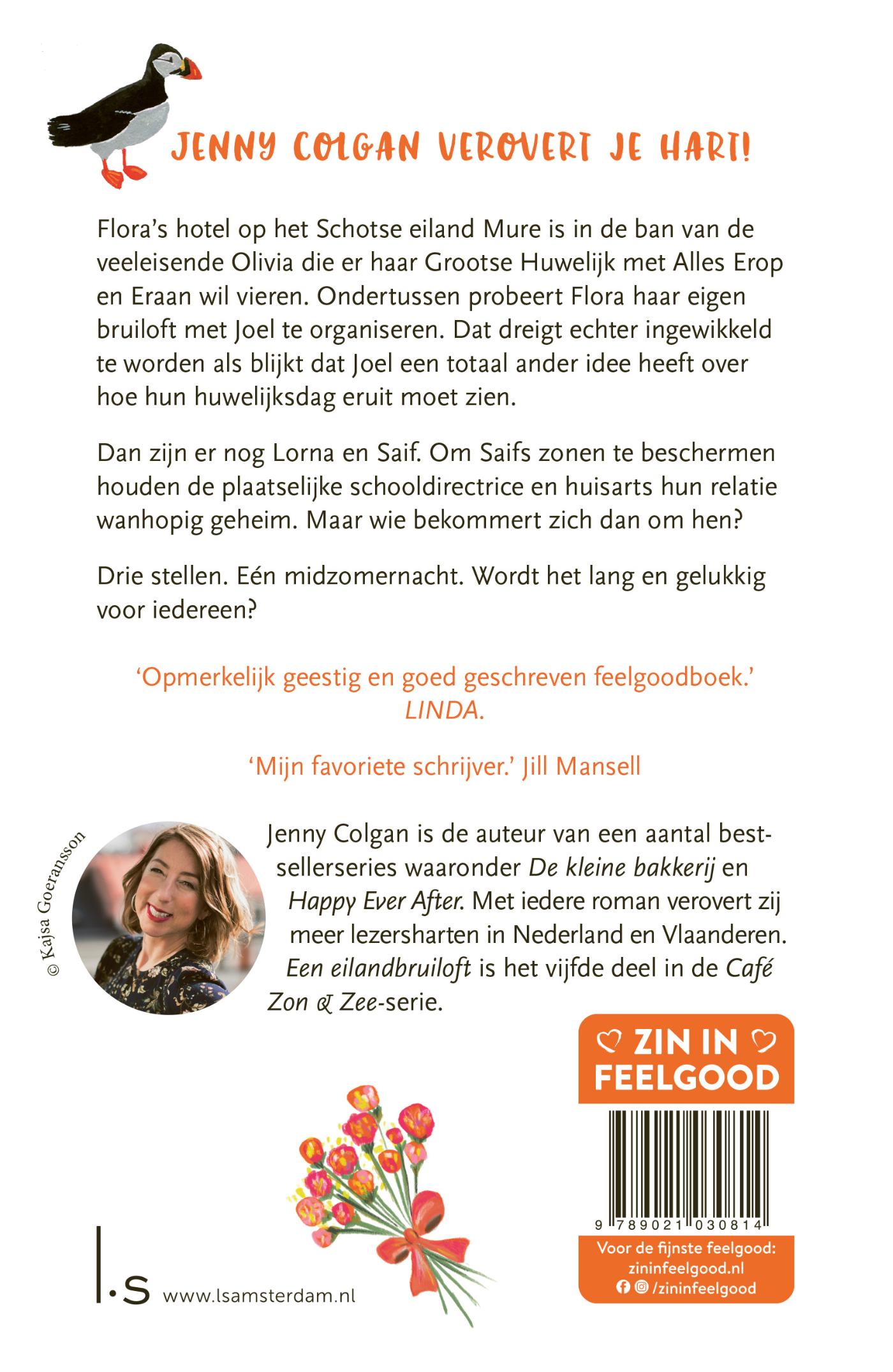 Achterkant van Een eilandbruiloft