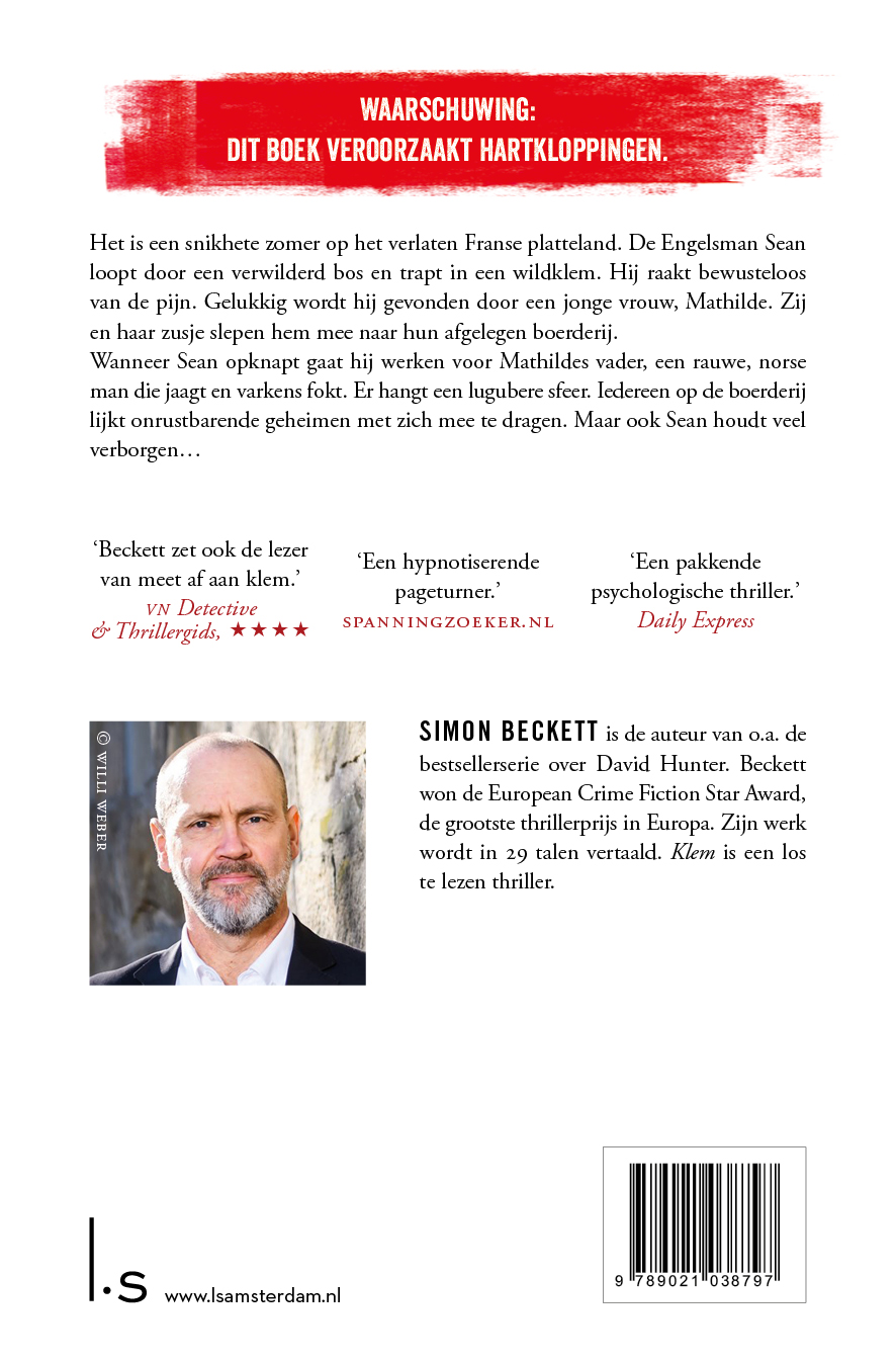 Achterkant van Klem