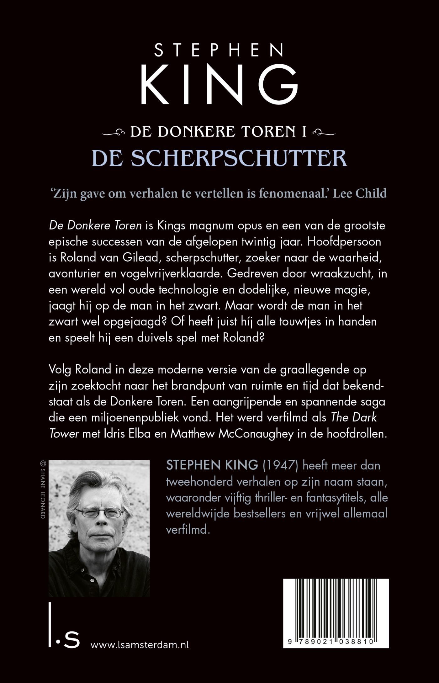 Achterkant van De scherpschutter