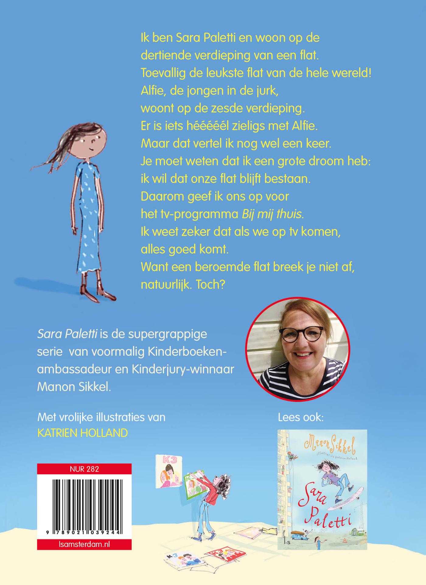 Achterkant van Sara Paletti - Thuis