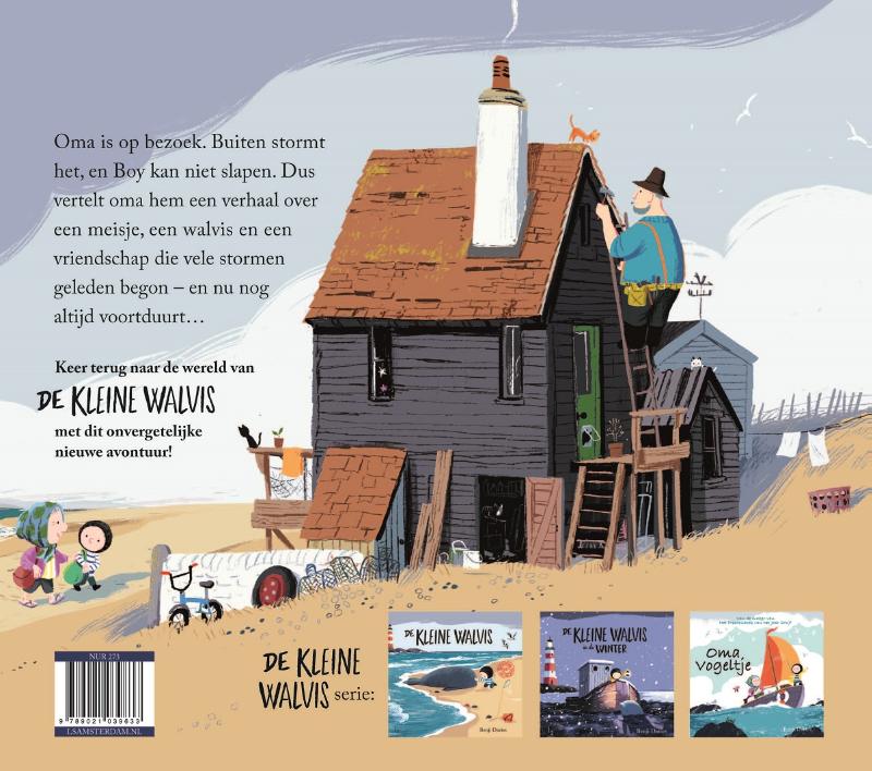 Achterkant van De grote kleine walvis