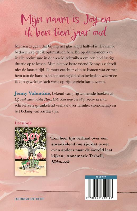 Achterkant van Liefs van Joy