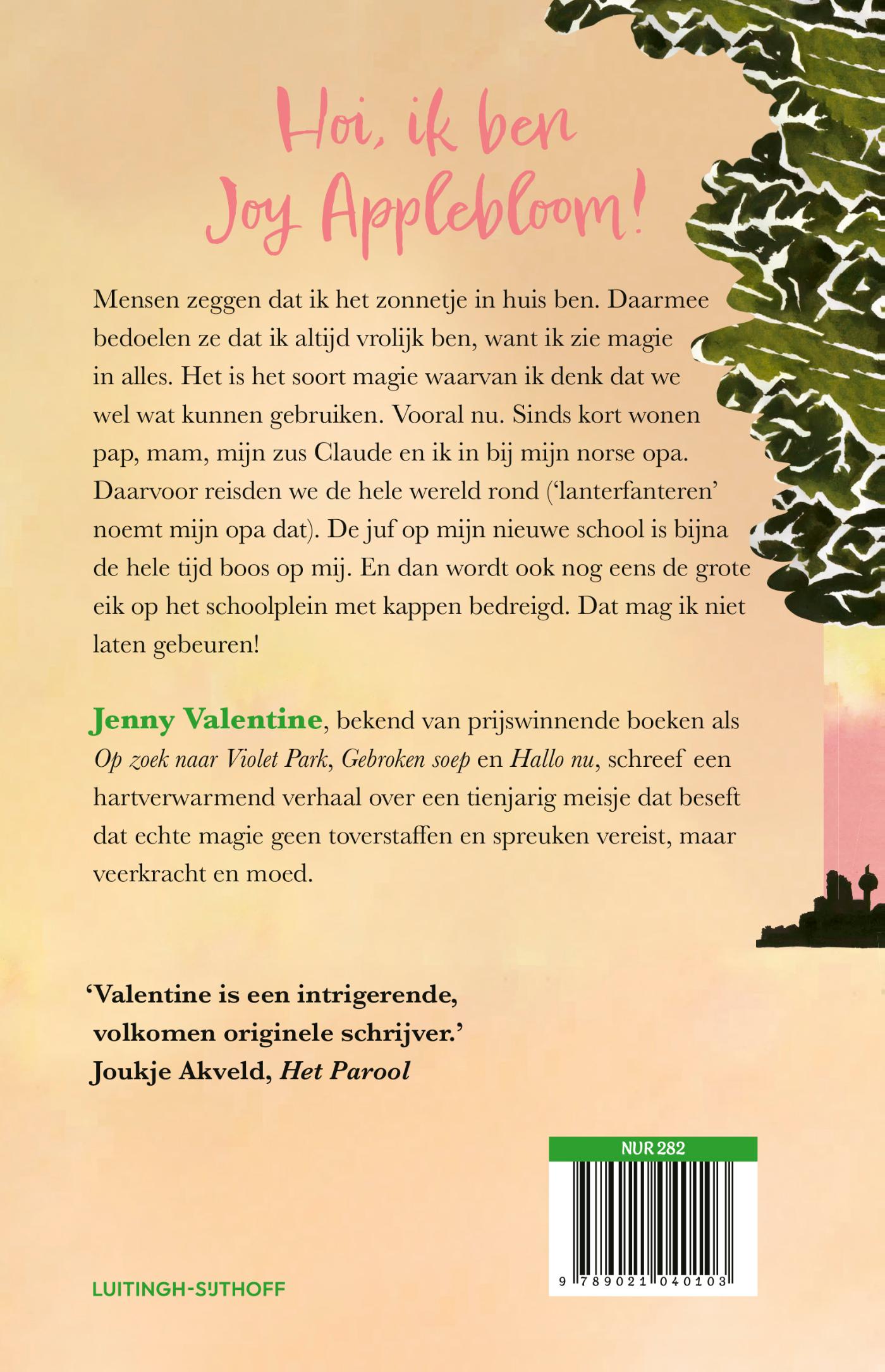 Achterkant van Joy