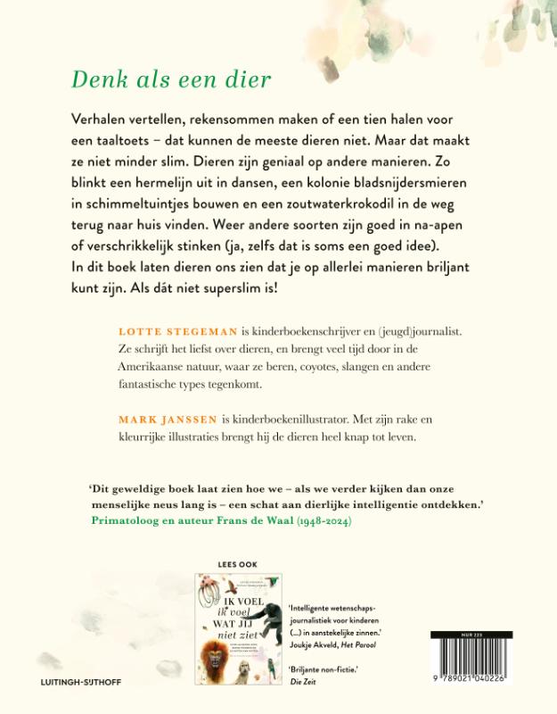Achterkant van Slimmer dan je denkt