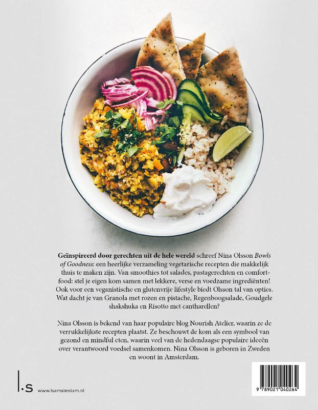 Achterkant van Bowls of Goodness
