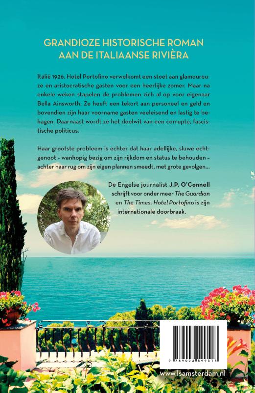 Achterkant van Hotel Portofino