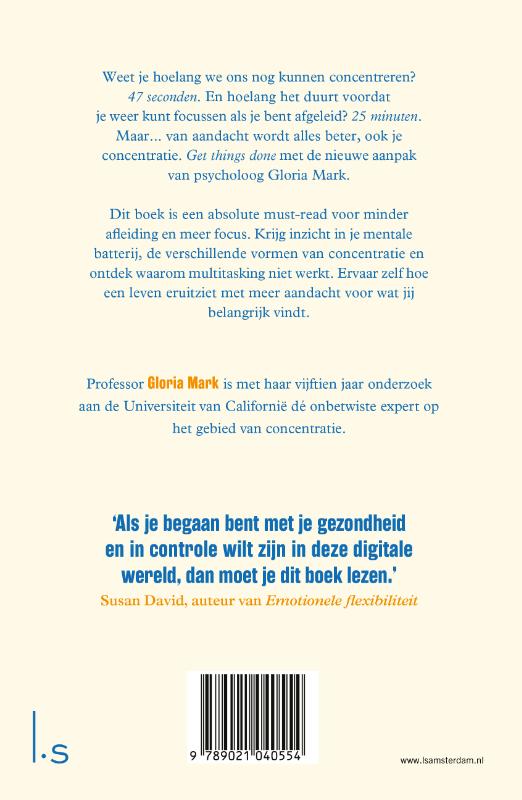 Achterkant van Aandacht