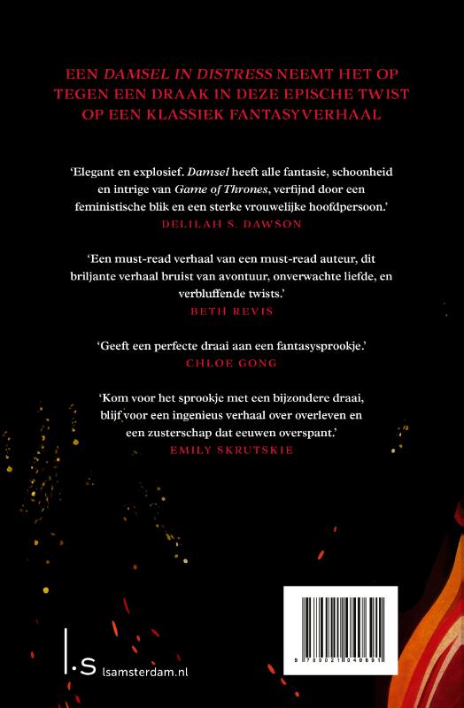 Achterkant van Damsel