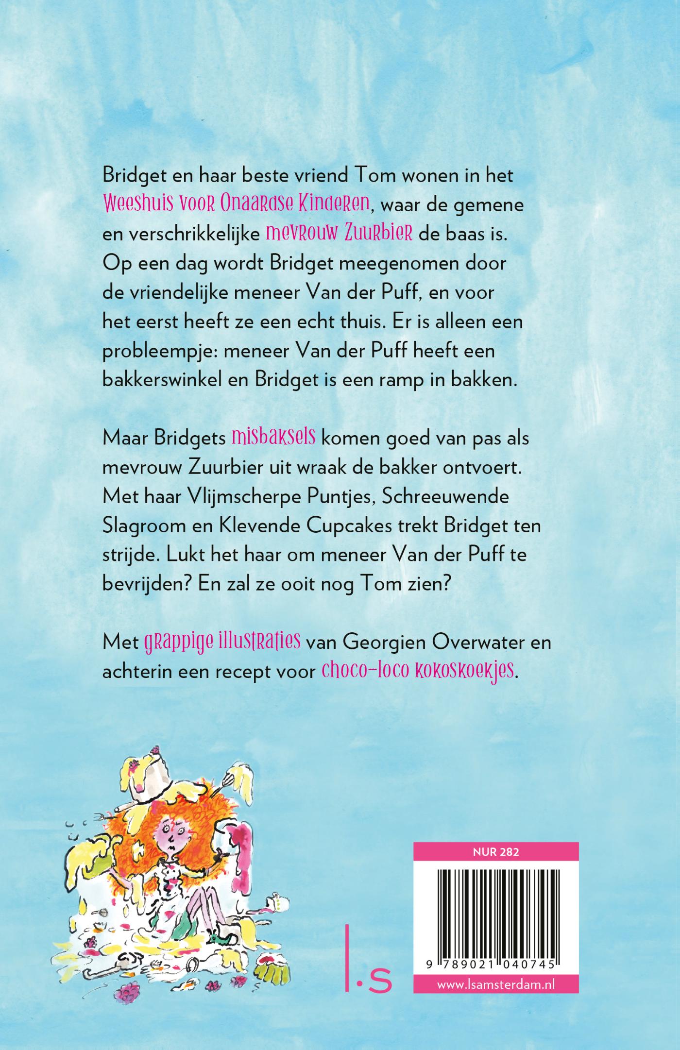 Achterkant van Bridget van der Puff en de misbaksels