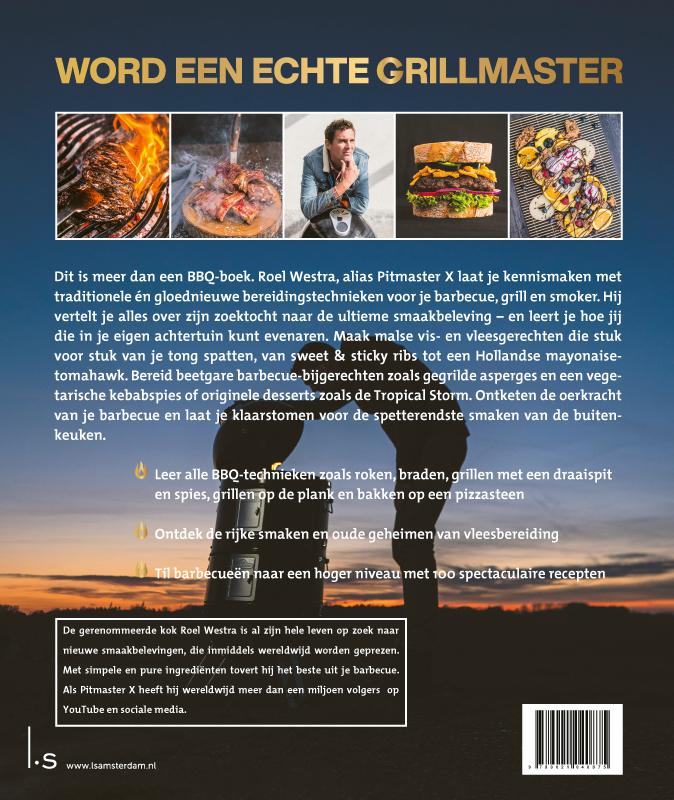 Achterkant van BBQ Magic