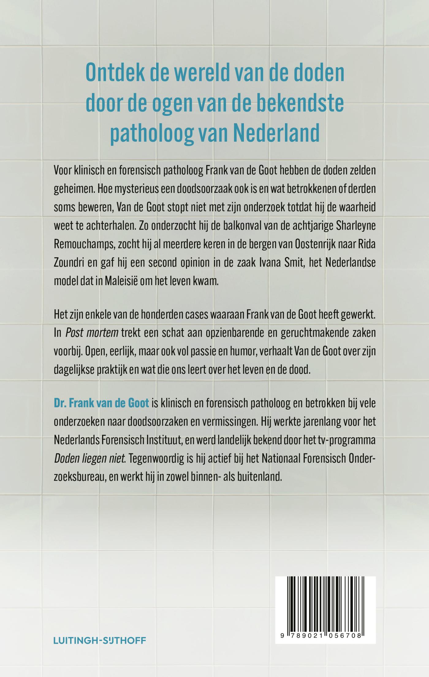 Achterkant van Post mortem