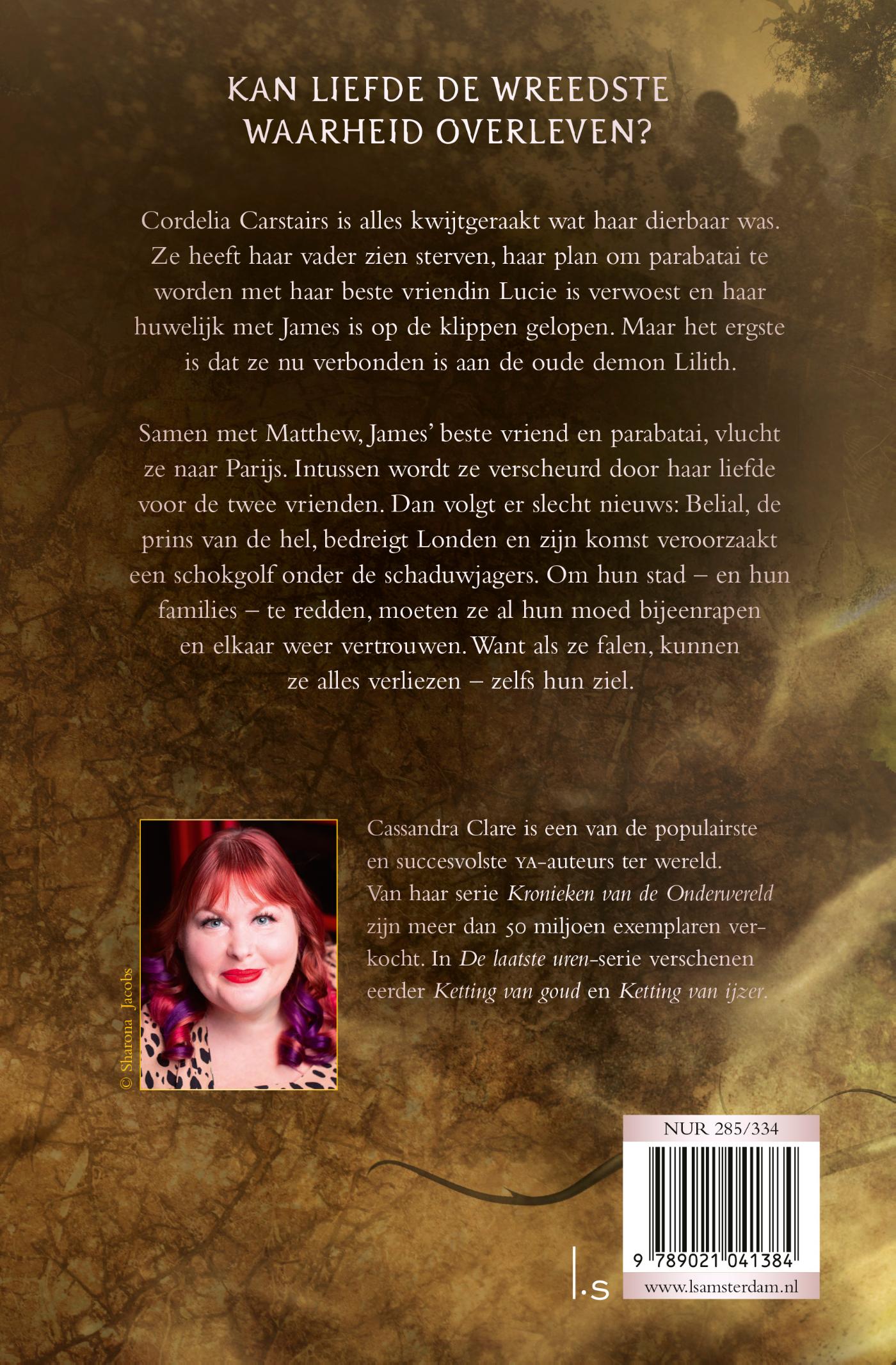 Achterkant van Ketting van doornen