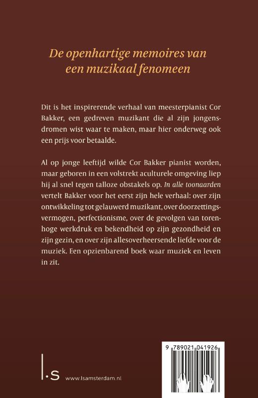 Achterkant van In alle toonaarden