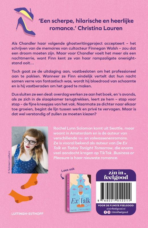 Achterkant van Business or Pleasure