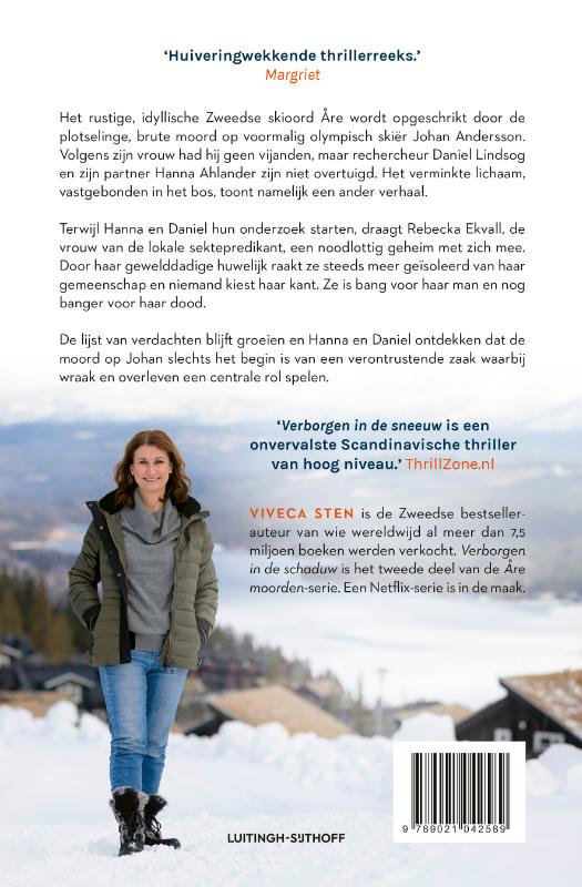 Achterkant van Verborgen in de schaduw
