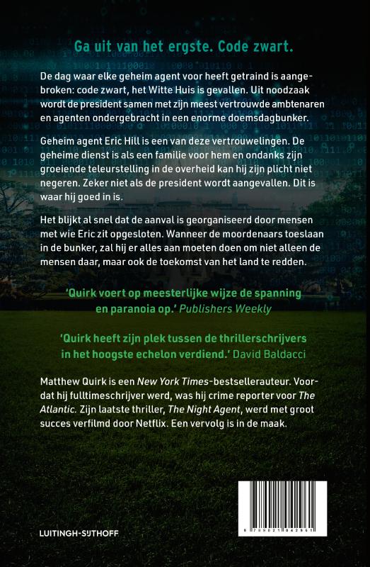 Achterkant van Interne dreiging
